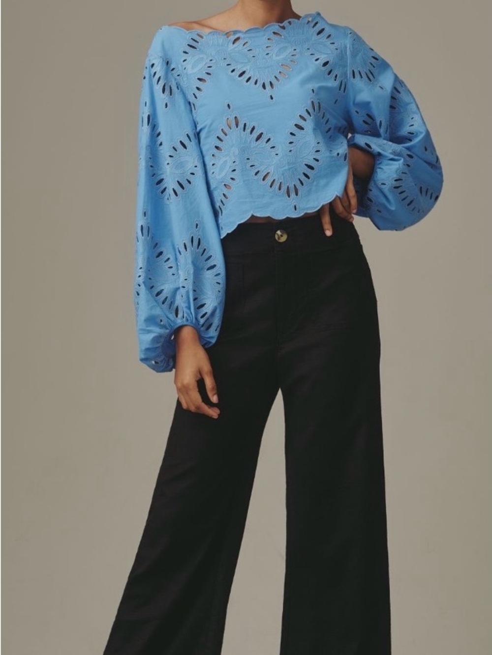 NWT Anthropologie Maeve the Colette wide -Leg Women’s Jeans - Classic High Waist